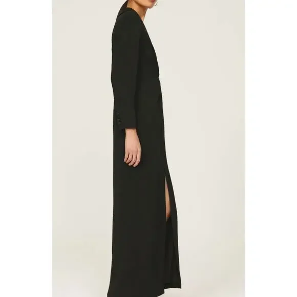 Lauren Ralph Lauren Black Zeenai Blazer Gown 12 - Picture 2 of 12